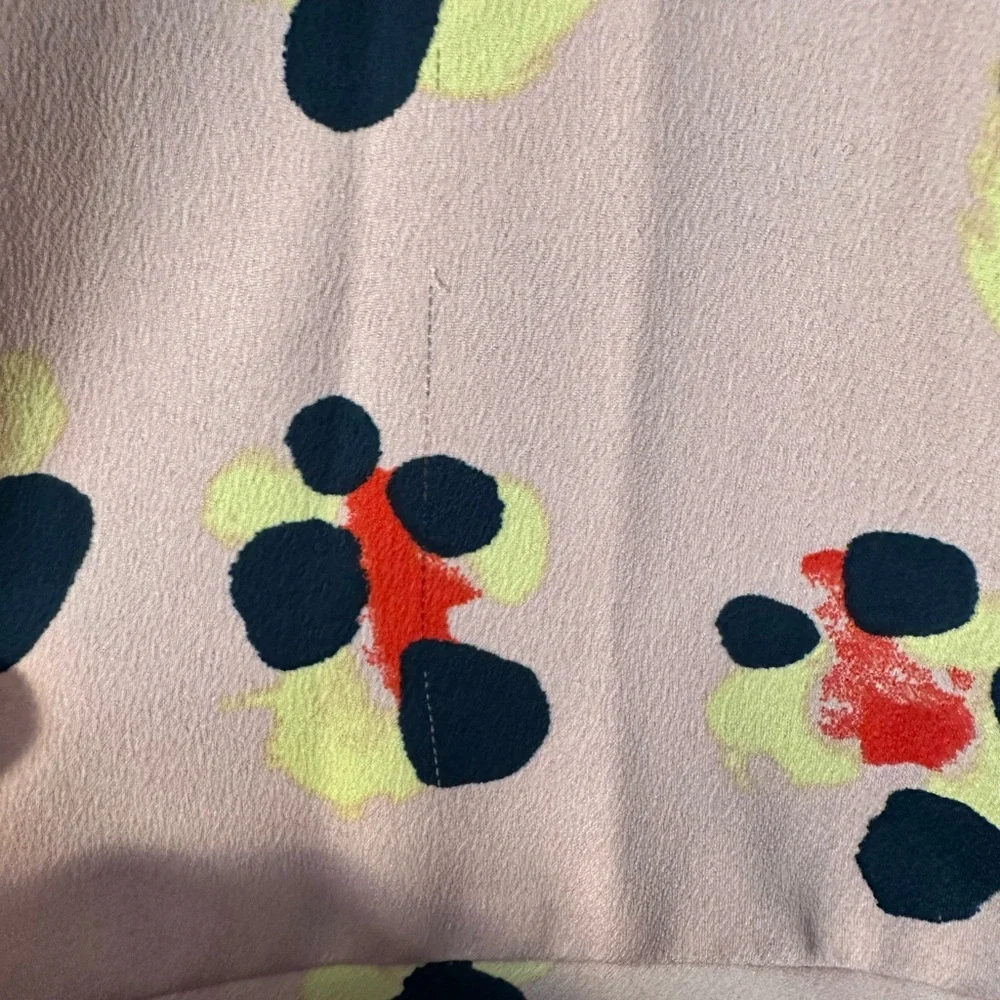 BCBGeneration Asymmetrical Blue and Pink Blouse - Picture 9 of 9